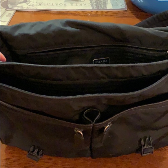Prada briefcase. Nylon. Excellent condition - Picture 7 of 9